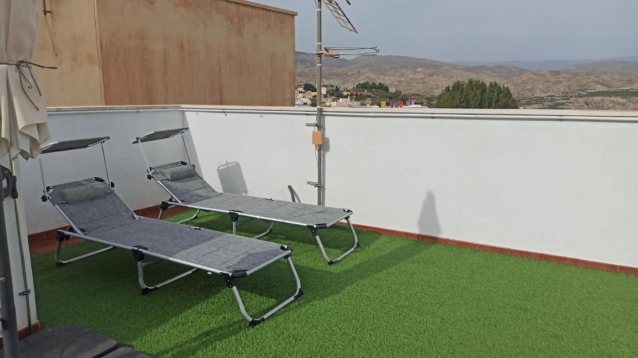 Casa Rural Con Chimenea, Barbacoa, Terraza Y Solarium Villa Illar Buitenkant foto